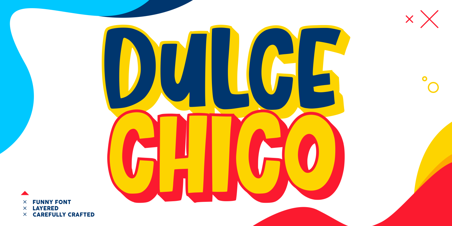 Example font Dulce Chico #1